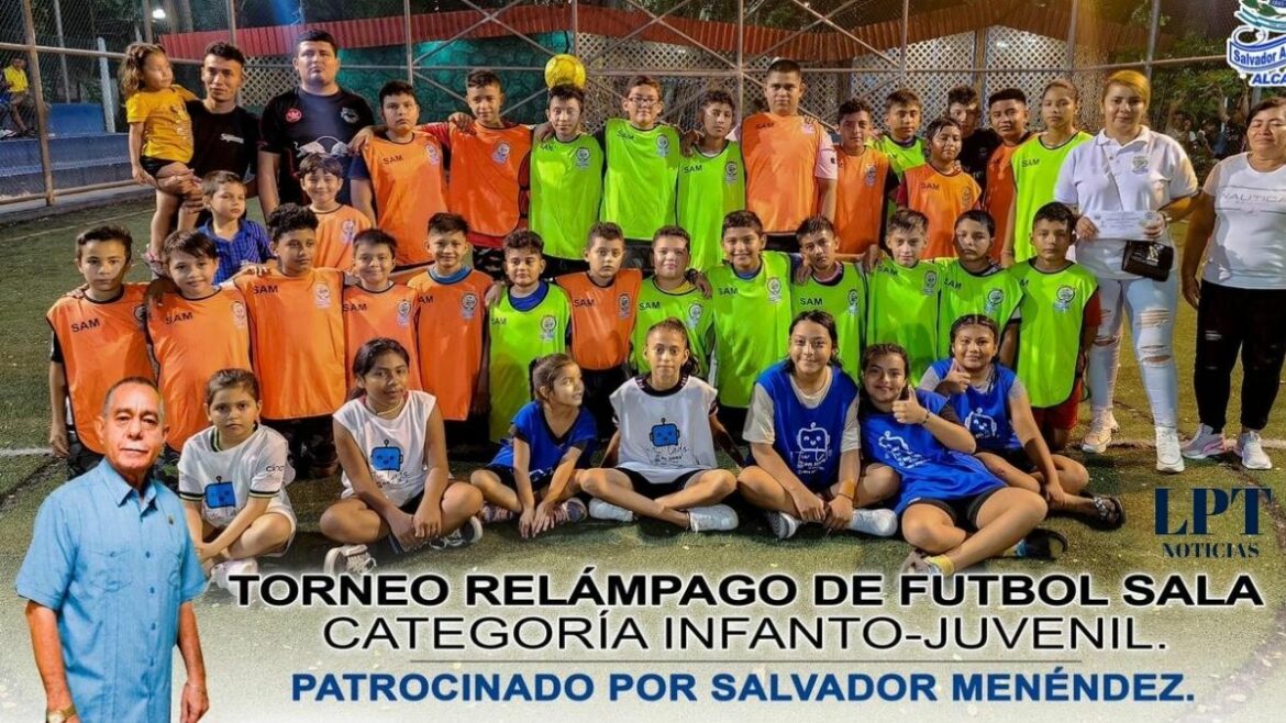 Alcalde Salvador Menéndez impulsa el Deporte en San Luis Talpa