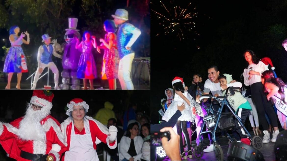 Show Navideño en Parque Altos de Santa Mónica