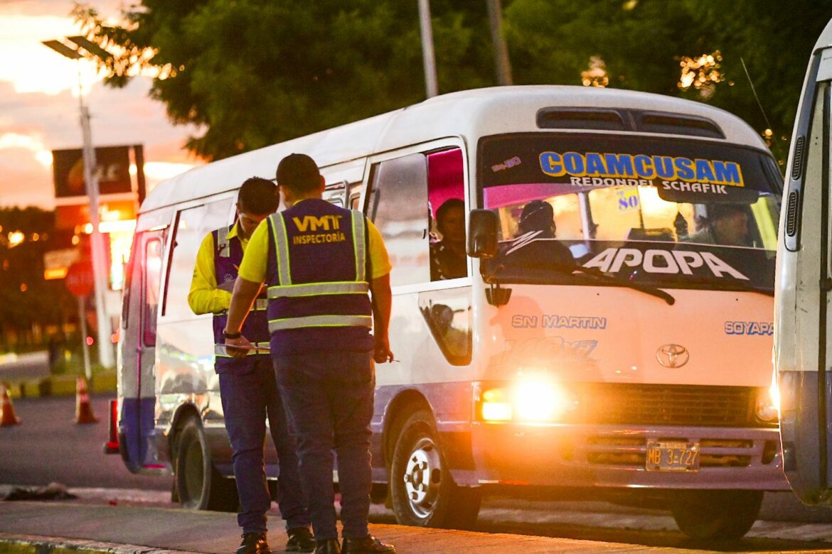 VMT ha impuesto 1,209 multas a unidades del transporte colectivo en lo que va de diciembre