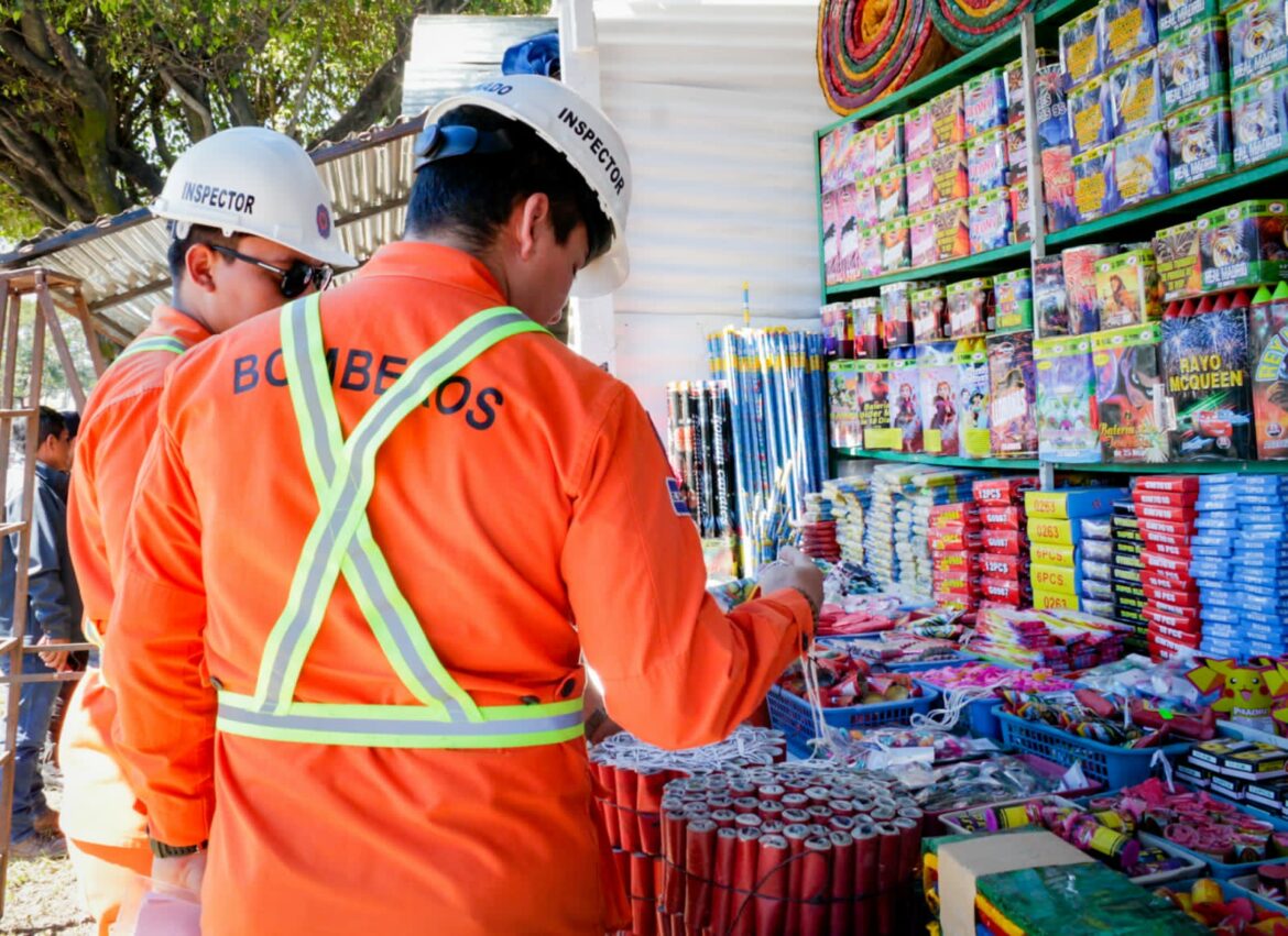 Continúan inspecciones en ventas de pólvora
