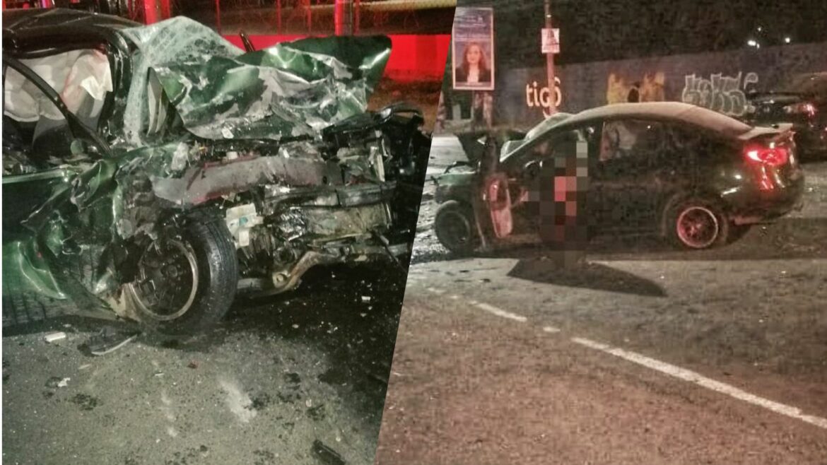 Siniestro vial en San Miguel dejó a un hombre fallecido