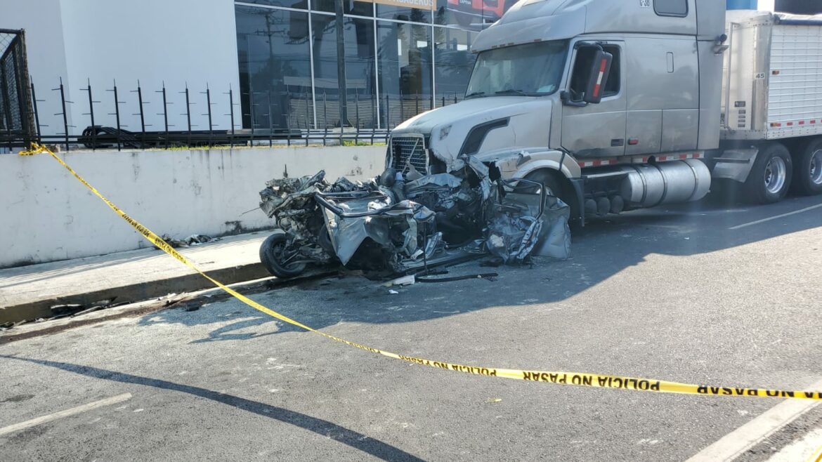 Transporte de carga ha estado involucrado en 1,410 accidentes viales, dejando 70 fallecidos