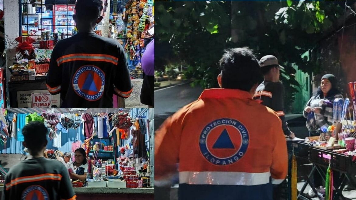 Alcaldía de Ilopango realiza trabajos de inspección en puntos de venta de pólvora