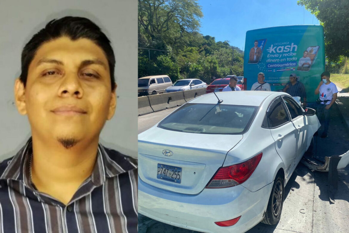 Detienen a conductor ebrio responsable de chocar contra un autobús en Los Chorros