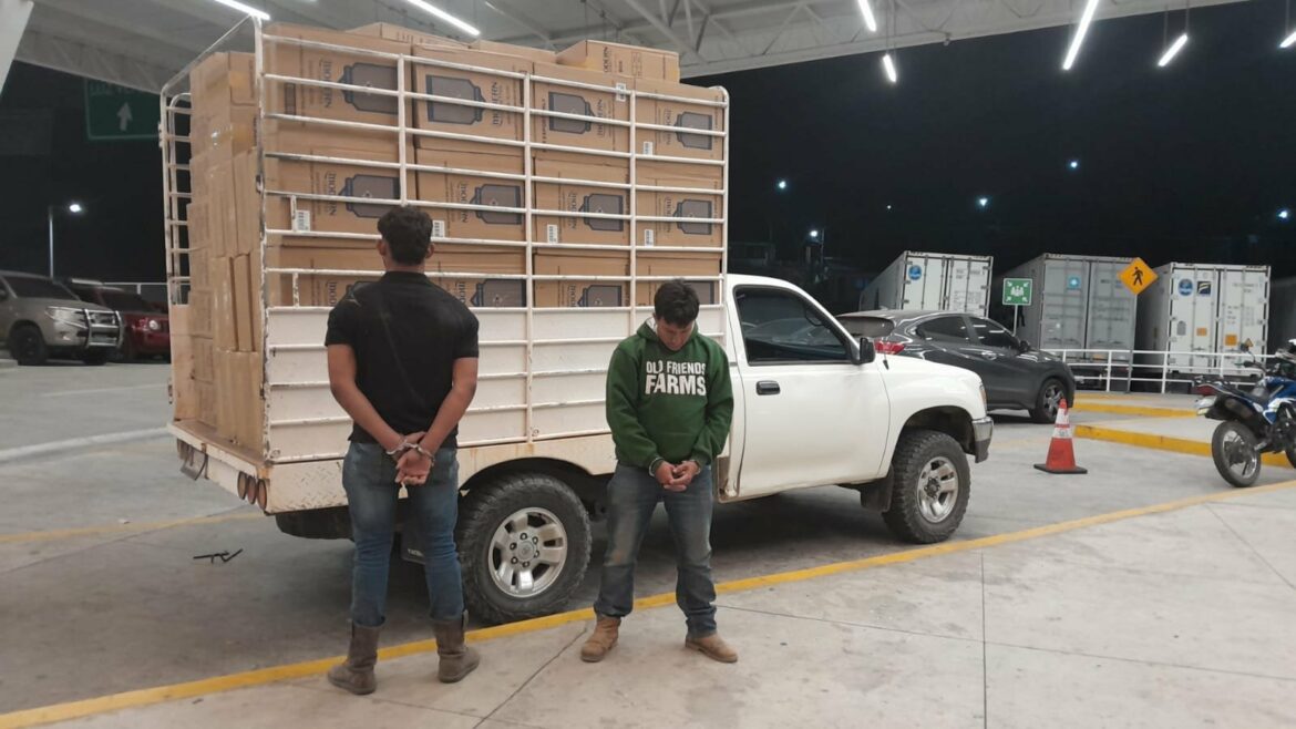 Decomisan 125 cajas de cigarrillos con un valor estimado de $195,950.00