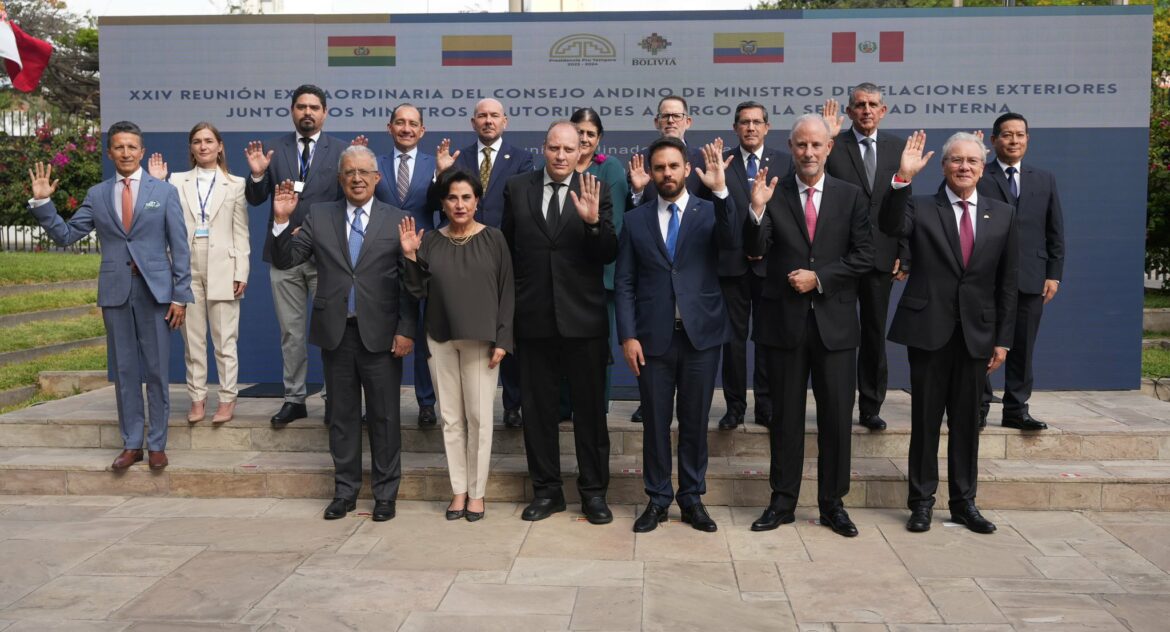 La CAN ejecutará «ambicioso plan» para contrarrestar a la delincuencia organizada