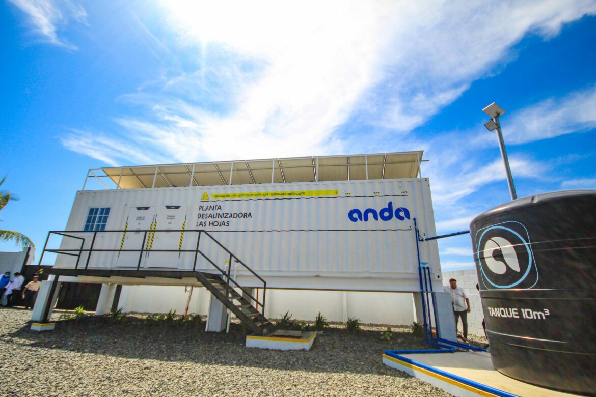 ANDA supervisó el arranque de operaciones de la planta desalinizadora «Las Hojas»