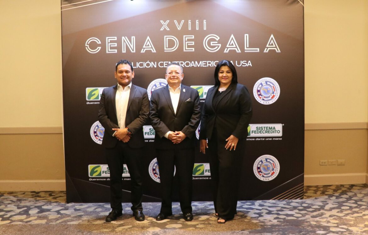 El SISTEMA FEDECRÉDITO es el patrocinador oficial de la XVIII cena de gala de la coalición centroamericana USA