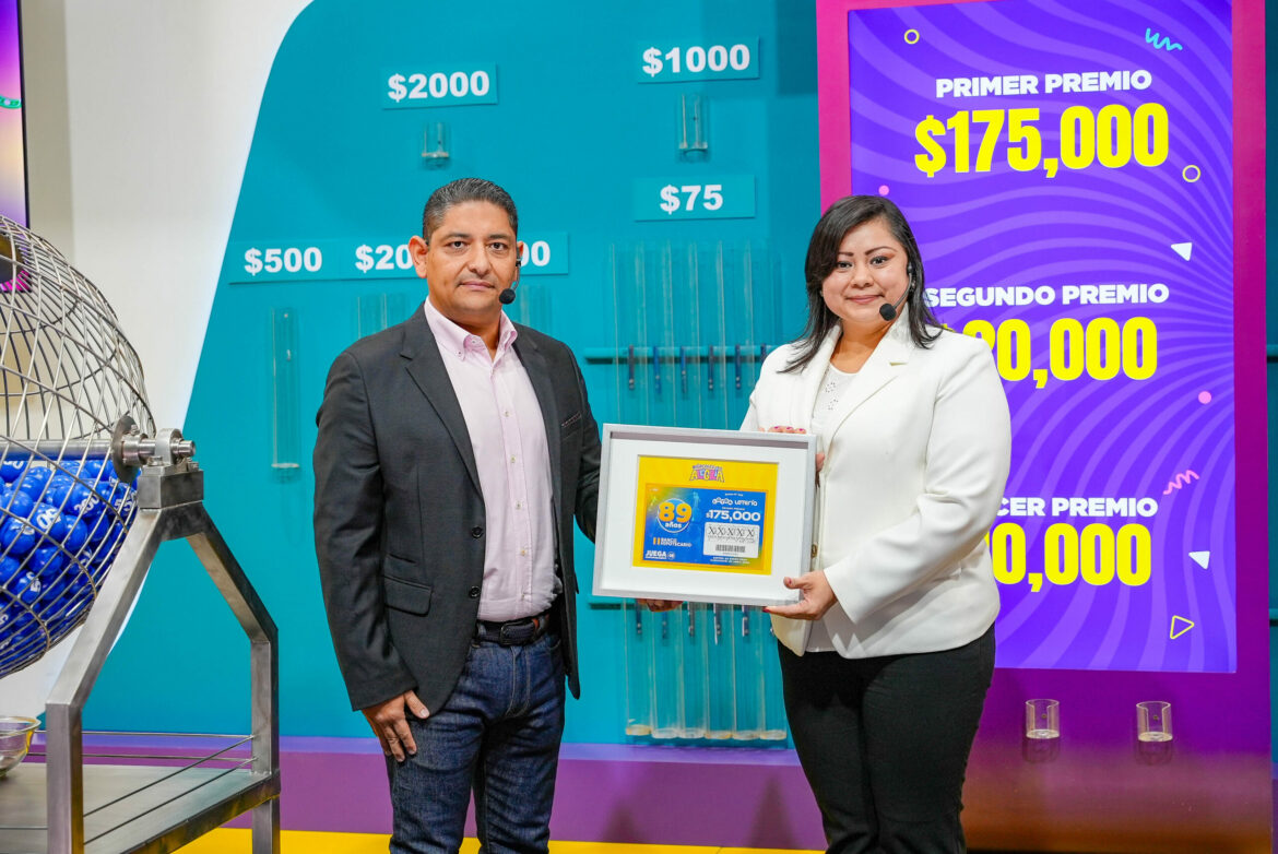 La Lotería realizó sorteo dedicado a los 89 años del Banco Hipotecario