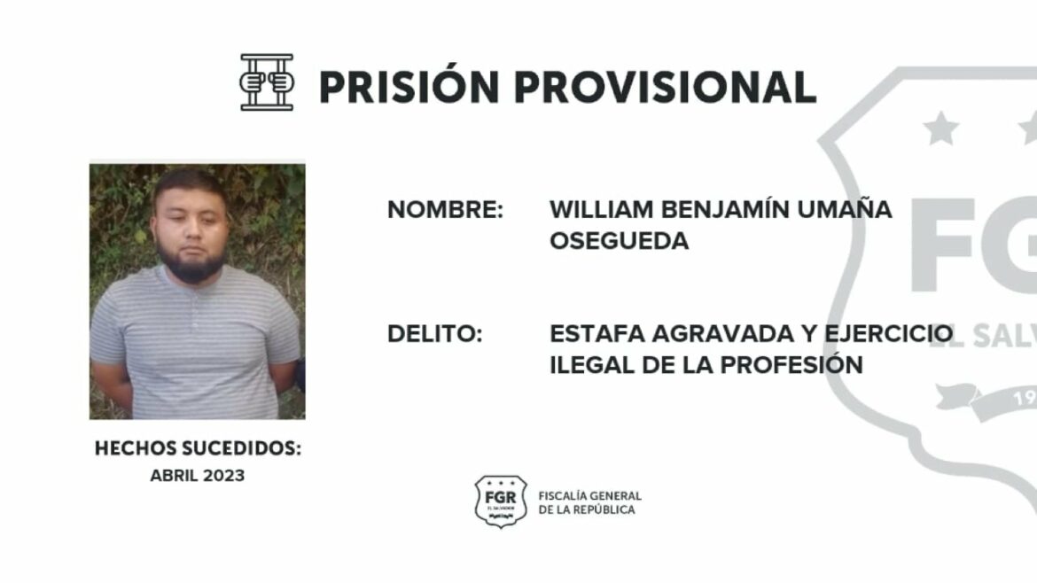Seguirá detenido hombre que se hacía pasar por empleado del MAG para estafar a sus víctimas con supuesto programa de emprendedores