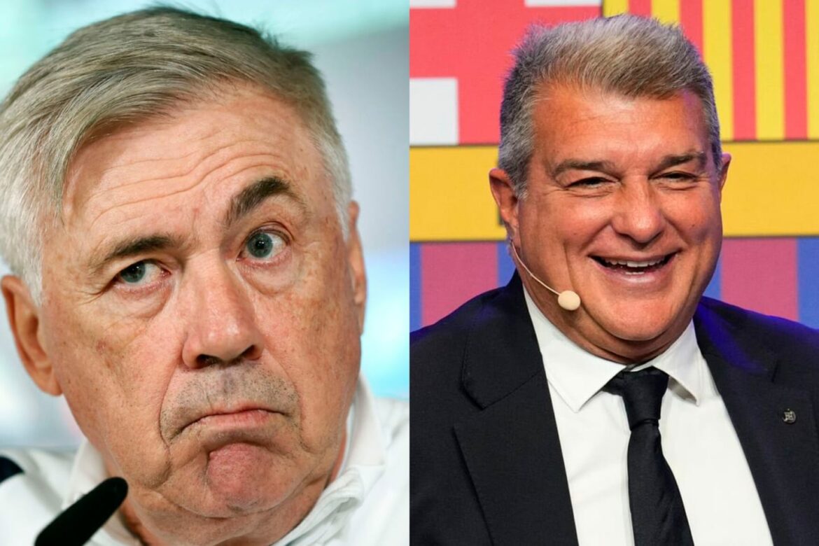 Ancelotti a Laporta: «La Liga no está adulterada… Ya están investigando el verdadero problema del fútbol español en los últimos 20 años»
