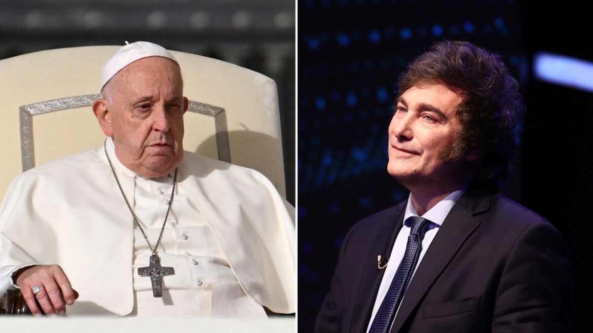 Javier Milei será recibido por el papa Francisco el 12 de febrero
