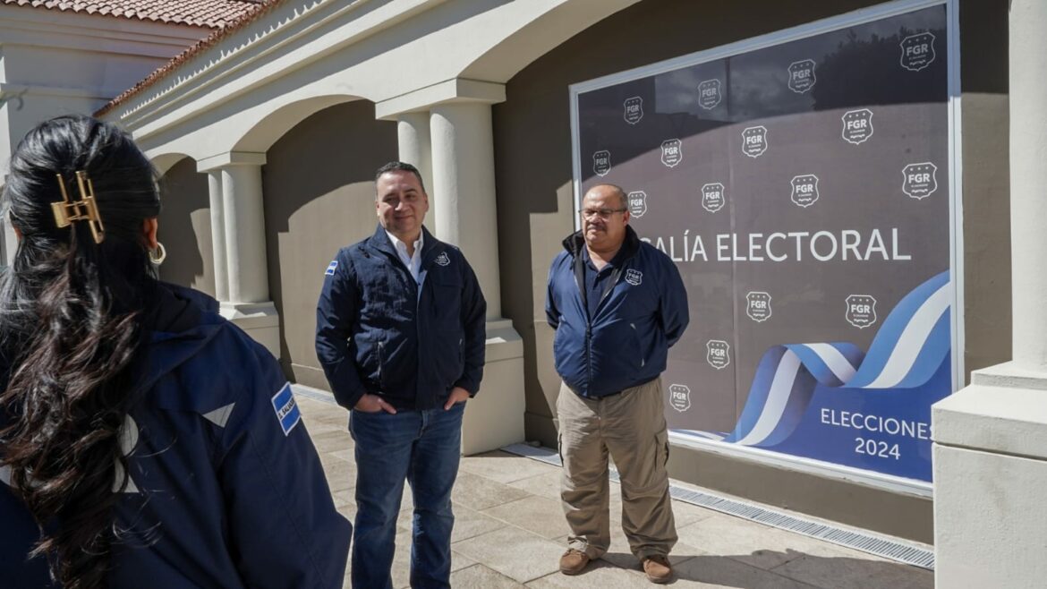 FGR verifica logística en centros de votación para dar legalidad al proceso electoral 2024