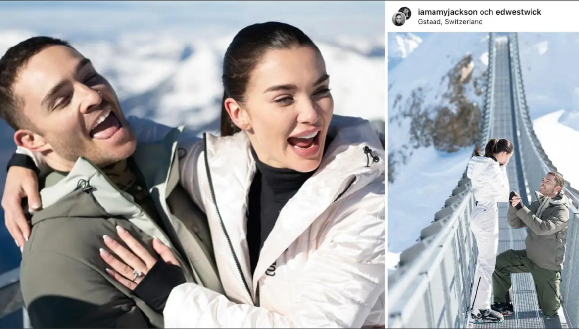 Ed Westwick, (Chuck Bass de ‘Gossip Girl’), se ha comprometido con Amy Jackson