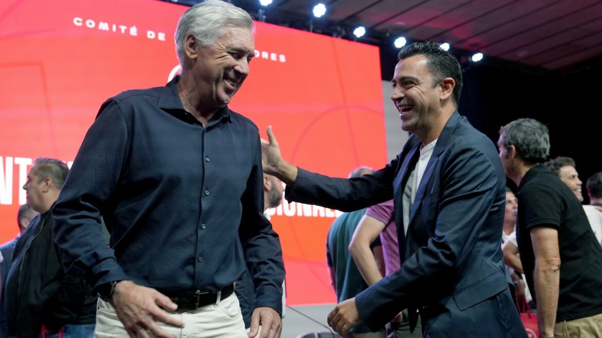 Ancelotti entiende la decisión de Xavi: «En el fútbol hay mucha presión, como es normal»