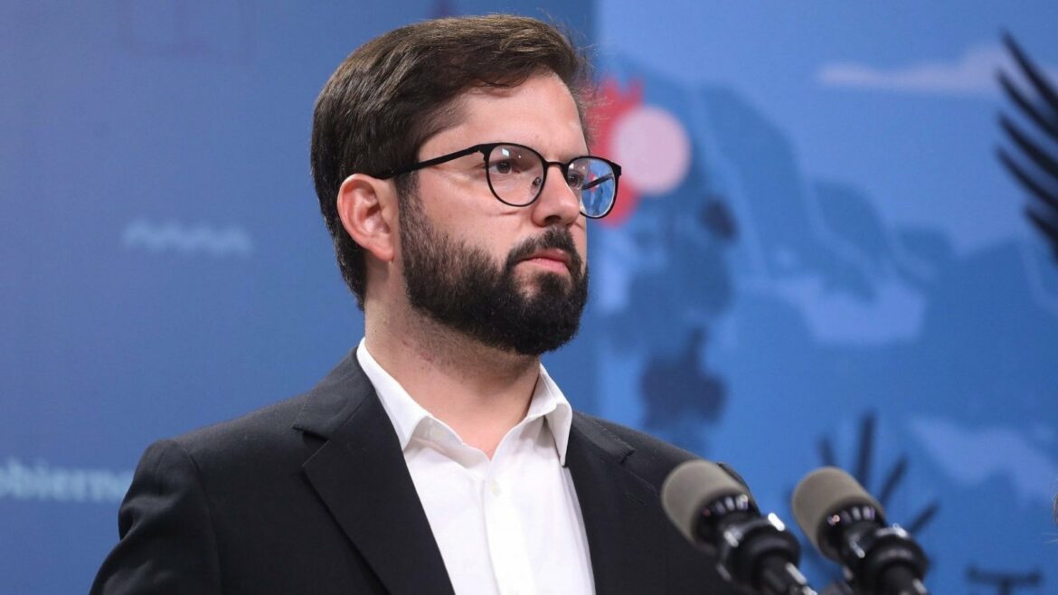 Pdte. Boric reconoció una alza de la delincuencia y prometió mano dura