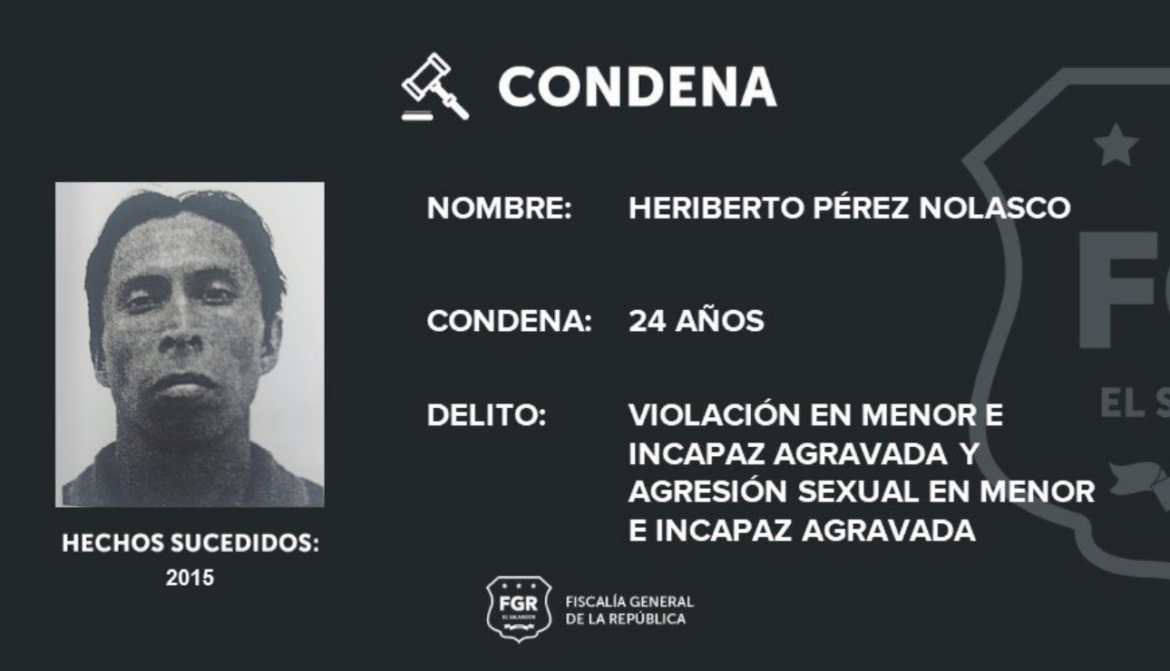 Dos hombres fueron condenados por agresión sexual en menor e incapaz