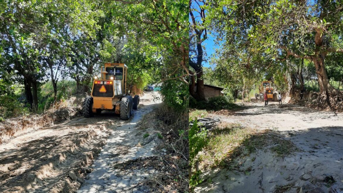 Salvador Menéndez realizó trabajos de conformación de pasaje en el distrito de Tapalhuaca