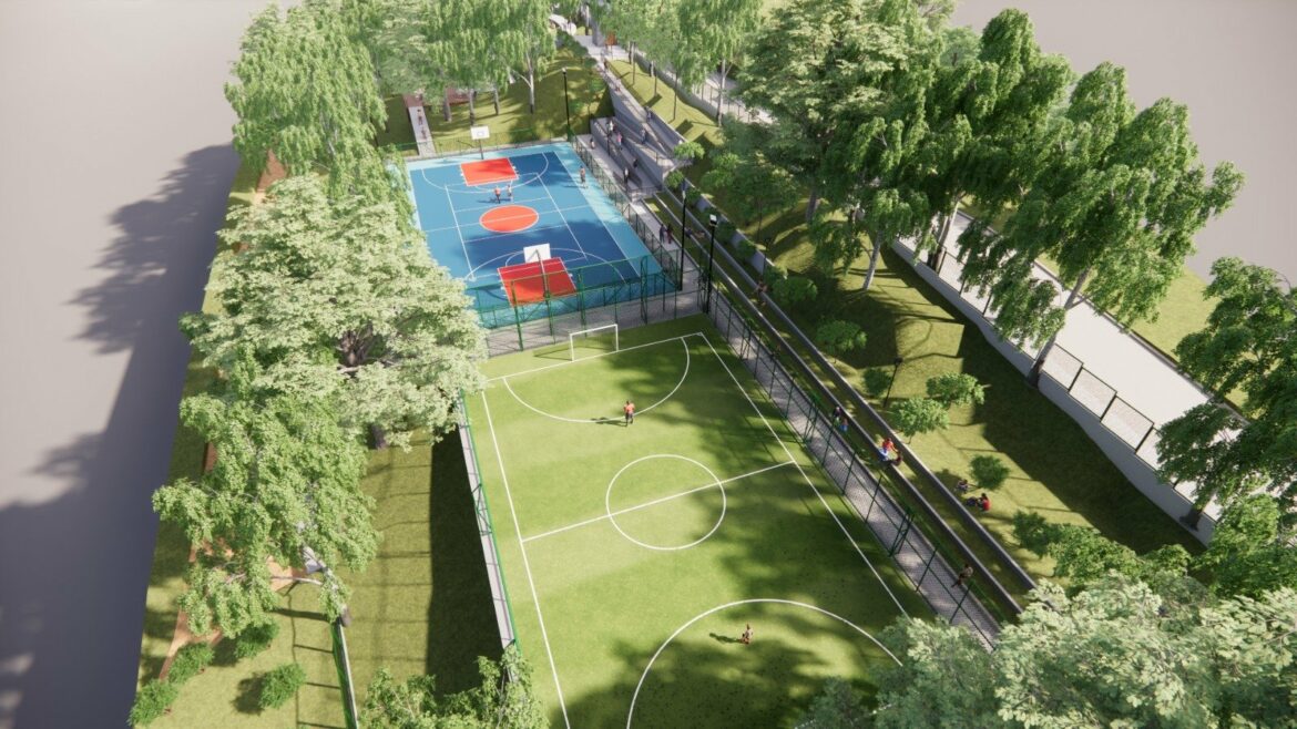 Dirección de Obras Municipales inicia la construcción de un moderno polideportivo en Santa Catarina Masahuat