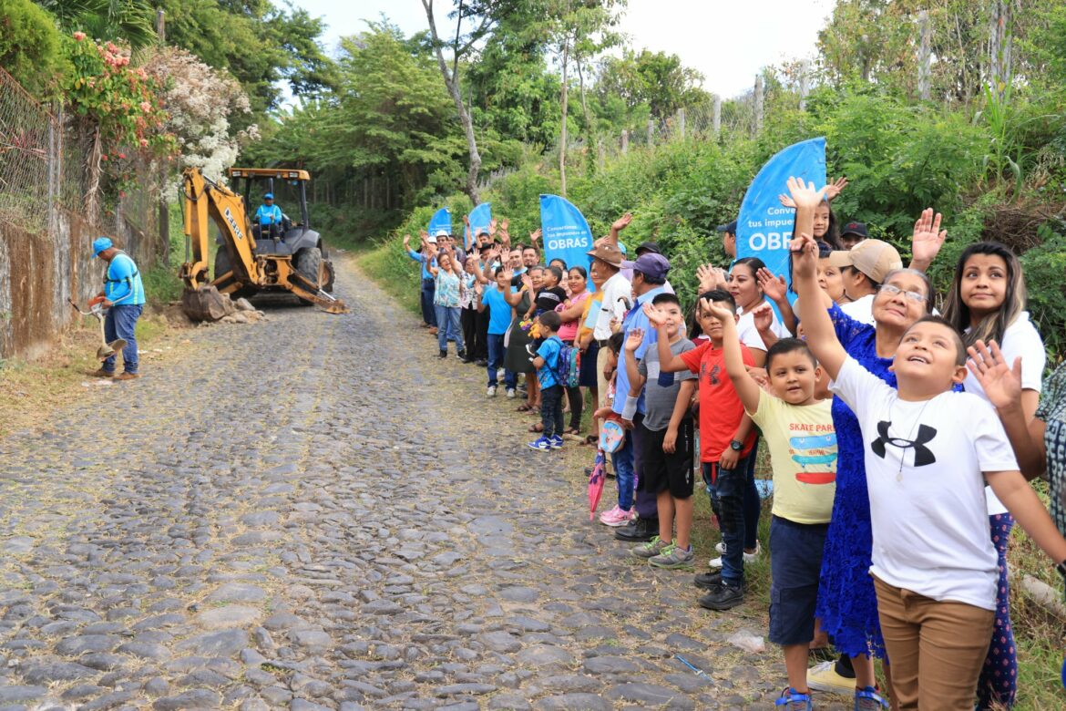 La DOM beneficiará a 18 mil salvadoreños de San Pedro Nonualco con nuevas calles