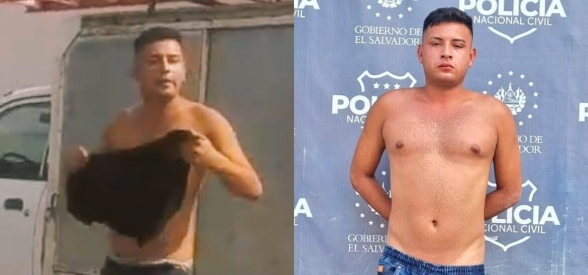 Detienen a pandillero de la 18 que operaba en la colonia Amatepec de San Salvador, luego que fue denunciado en redes sociales
