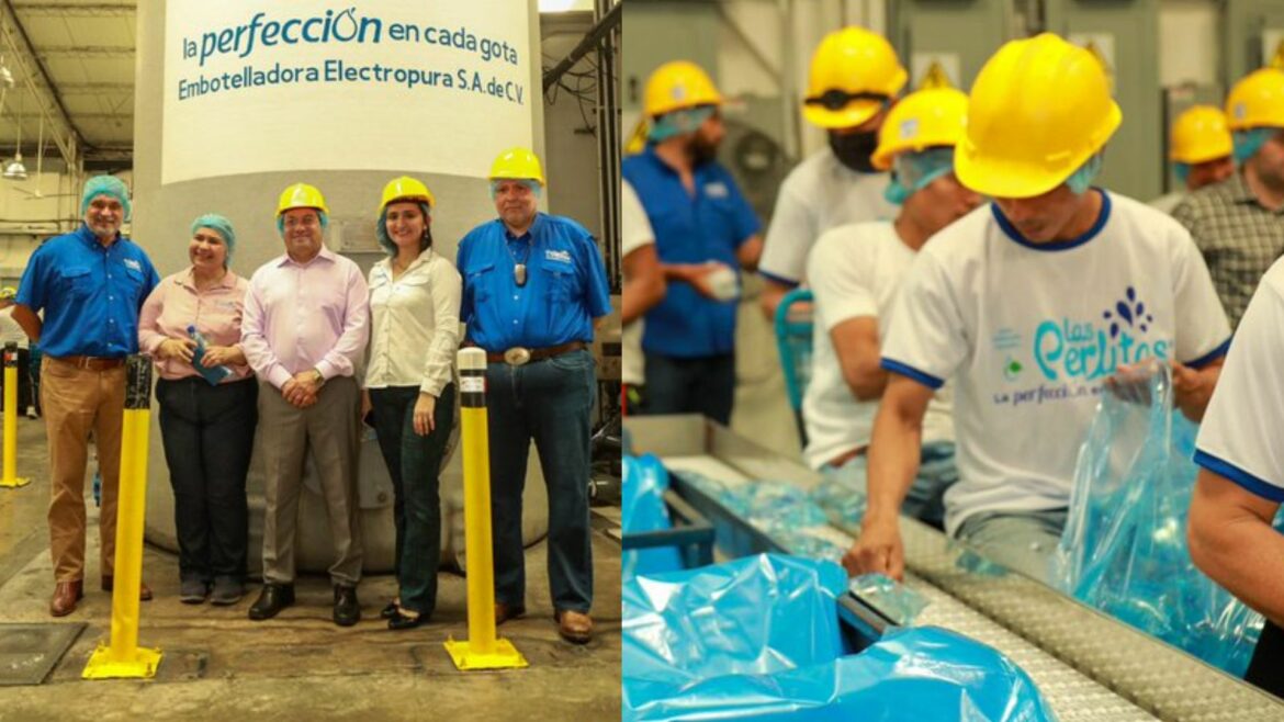 Rolando Castro inspeccionó empresa distribuidora de agua en el oriente del país