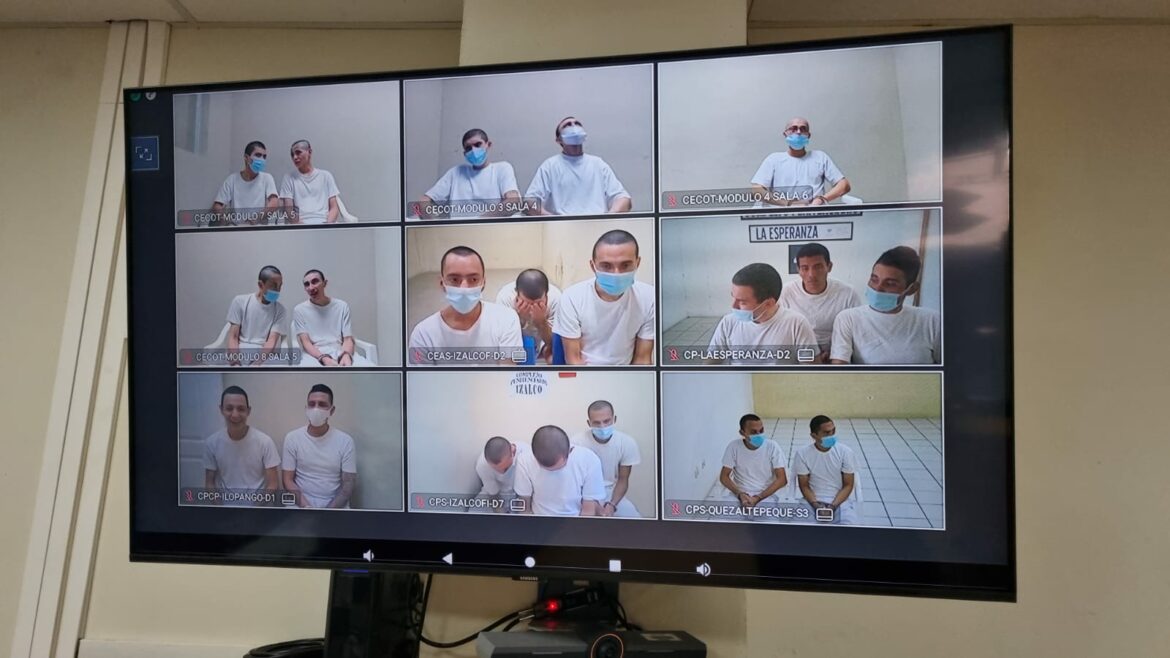 Inicia juicio contra 32 pandilleros de la MS acusados de varios homicidios entre ellos el de un agente de la PNC