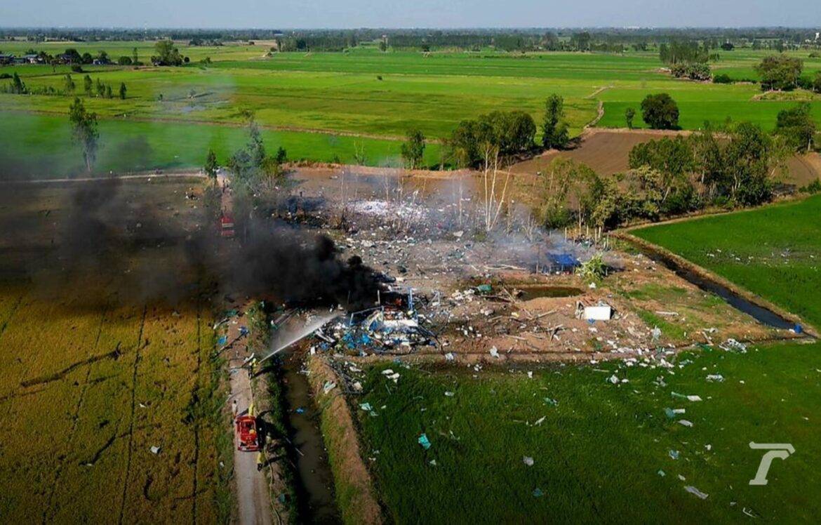 Tailandia: Al menos 20 muertos por explosión en una fábrica