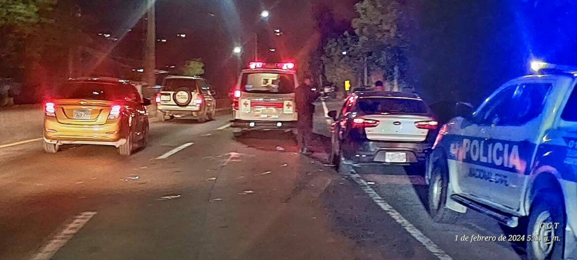 Mujer fue atropellada en la Troncal del Norte la madrugada del jueves