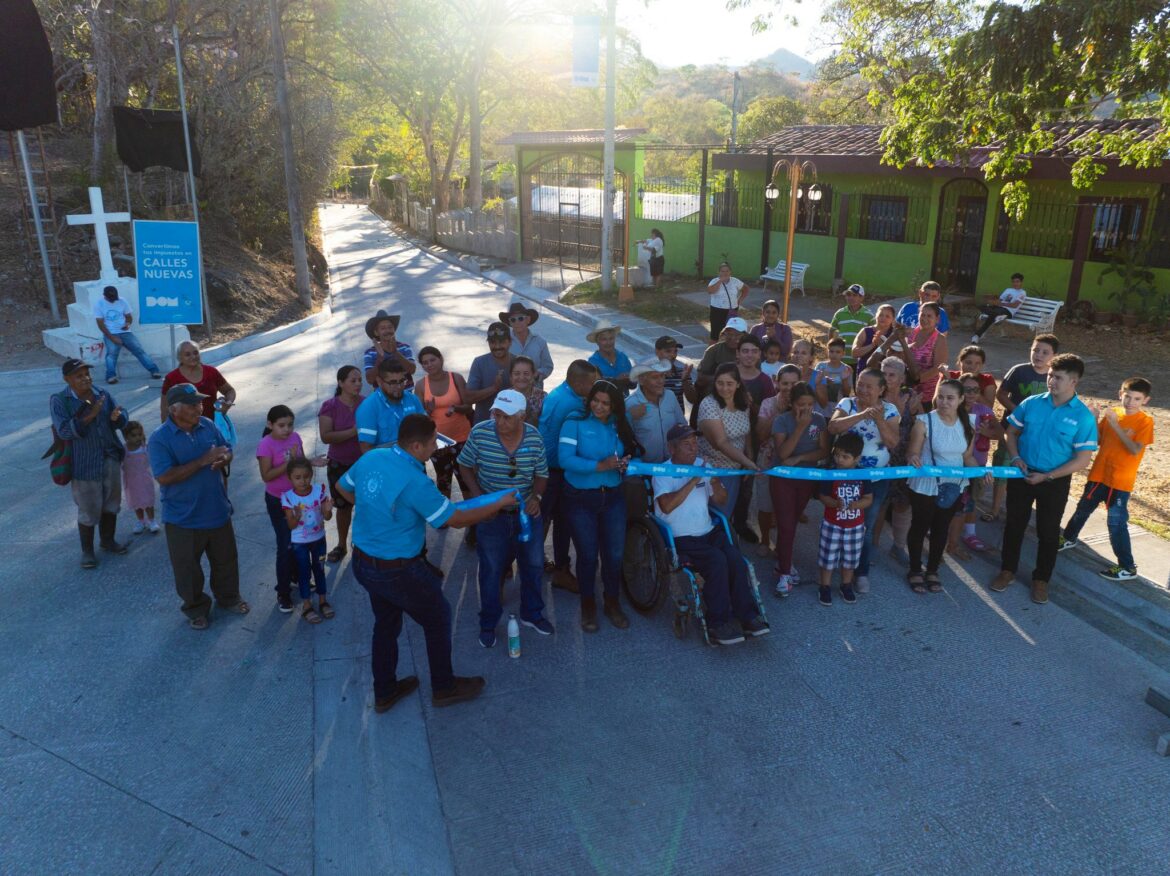 La DOM renovó más de 1.5 kilómetros de calles en San Isidro Labrador, Chalatenango