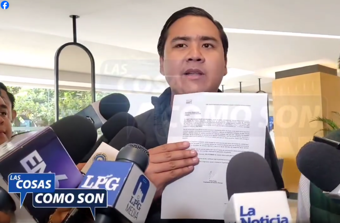 Nuestro Tiempo solicita una reunión pública con el TSE para “despejar dudas antes las fallas y anomalías” en las elecciones