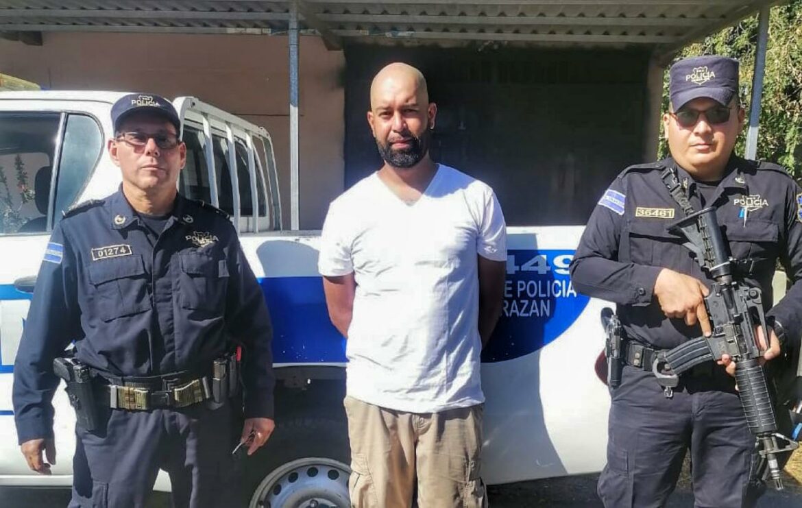 Detenido hombre con 323° de alcohol en la sangre, que protagonizó accidente vehicular en Morazán