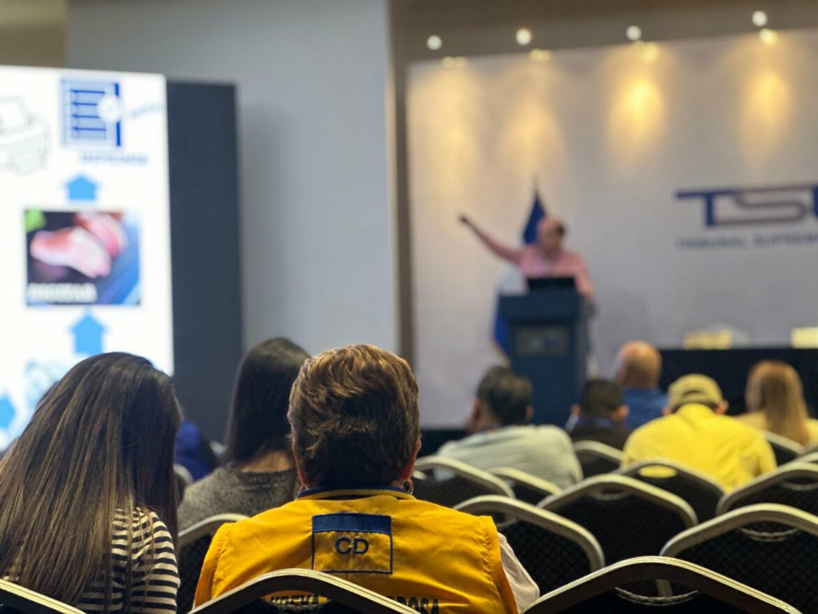 TSE informa a partidos políticos sobre el escrutinio final de las elecciones de la Asamblea Legislativa