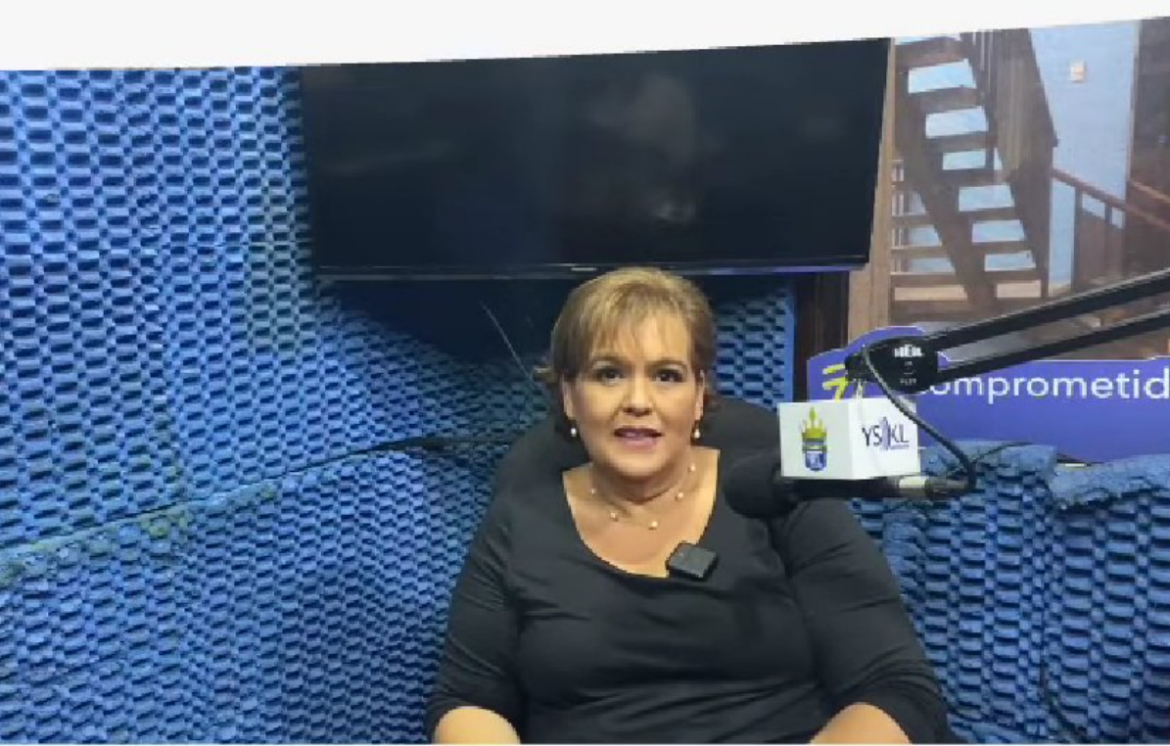 La candidata por la alcaldía de La Libertad Sur de ARENA, Beatriz Harrison asegura que la ciudad necesita volver a “brillar”