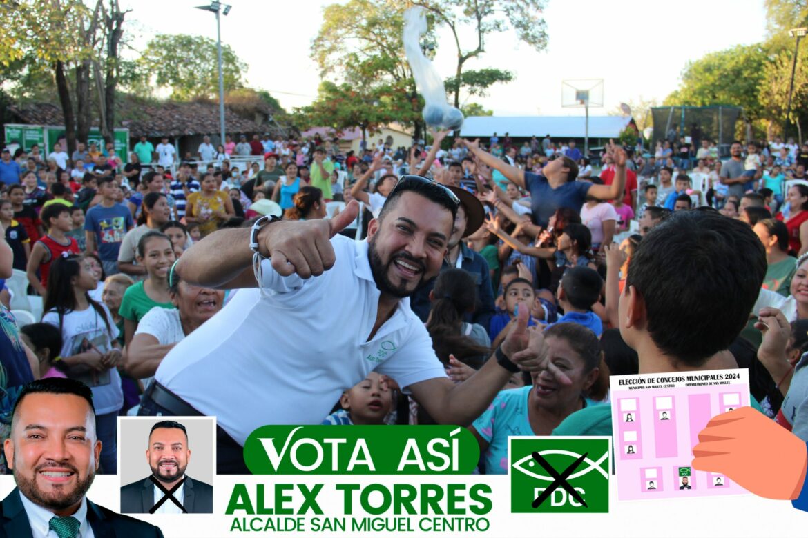 Candidato a alcalde de San Miguel Centro por el PDC apuesta a reparar calles y a generar nuevas fuentes de empleo