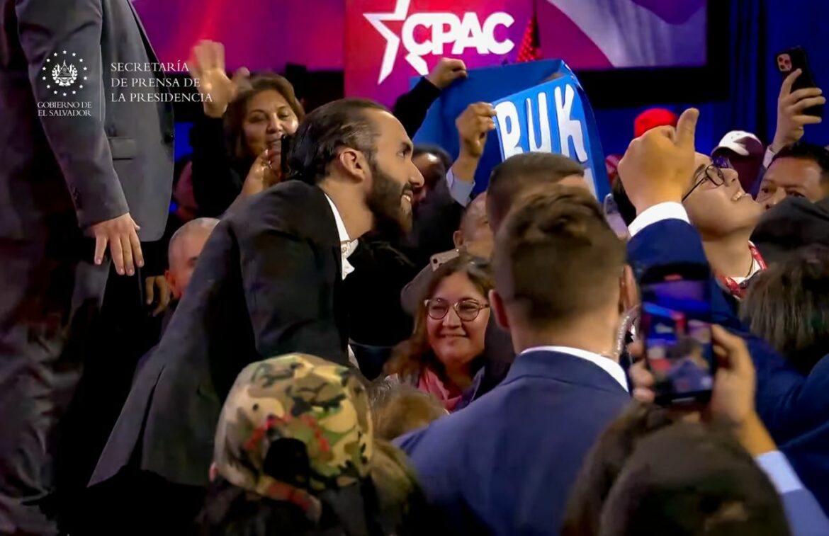 Muestras de cariño y admiración para Pdte. Bukele durante la CPAC en Washington DC
