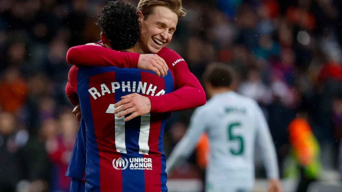 El FC Barcelona vuelve a la senda del triunfo con goleada 4-0 al Getafe