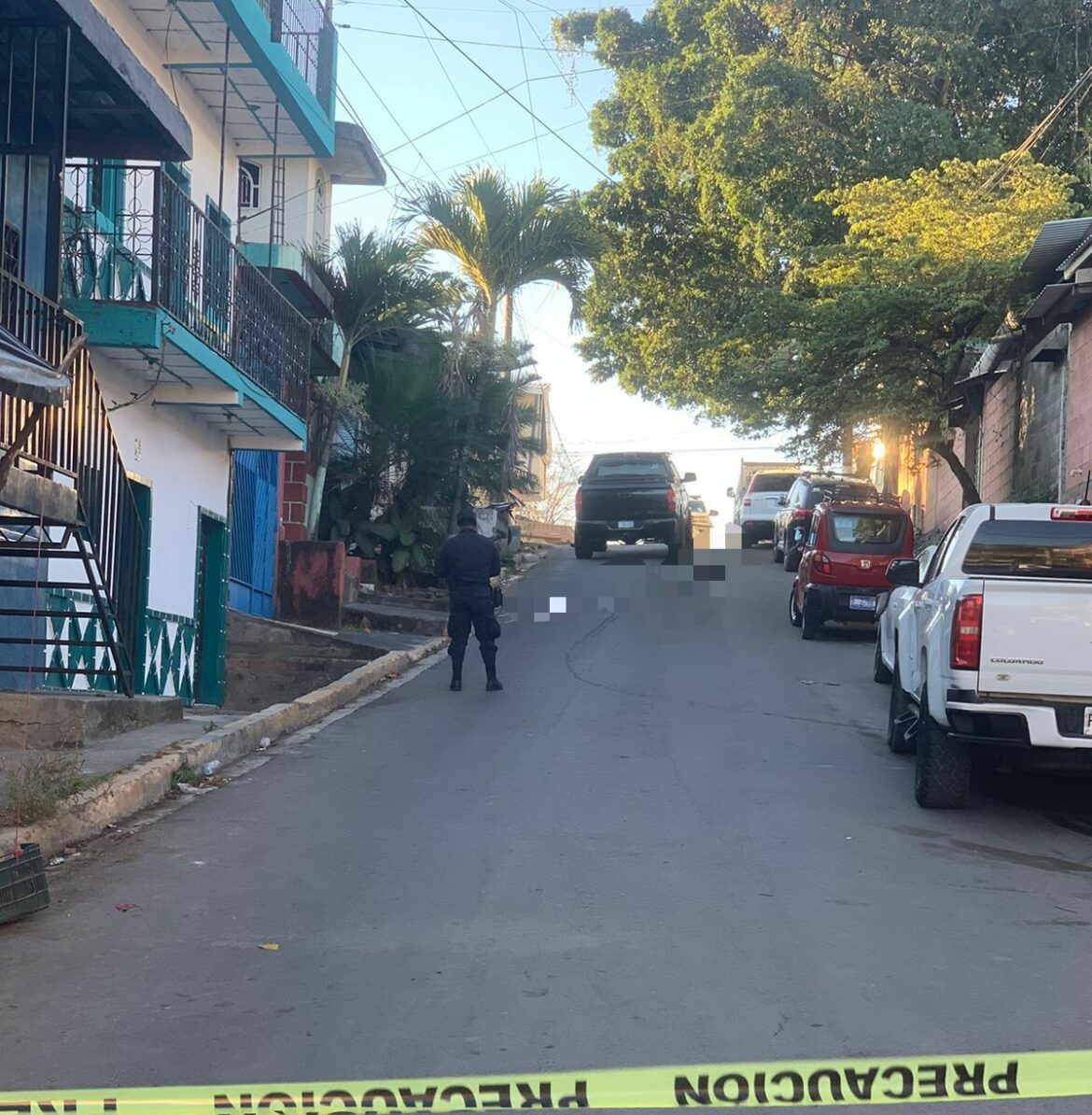 Hombre falleció atropellado en el barrio La Cruz, Corinto, Morazán