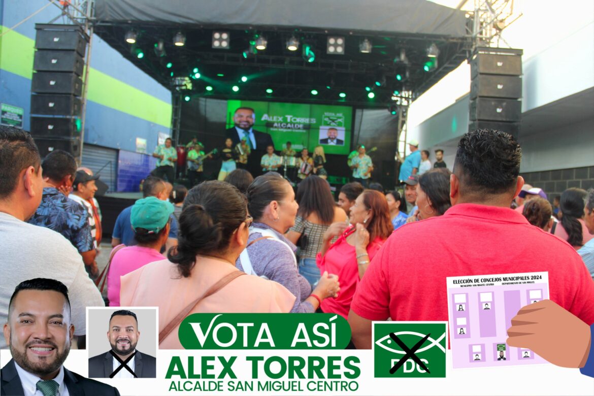 Candidatos a alcaldes realizan cierre de campaña este domingo 