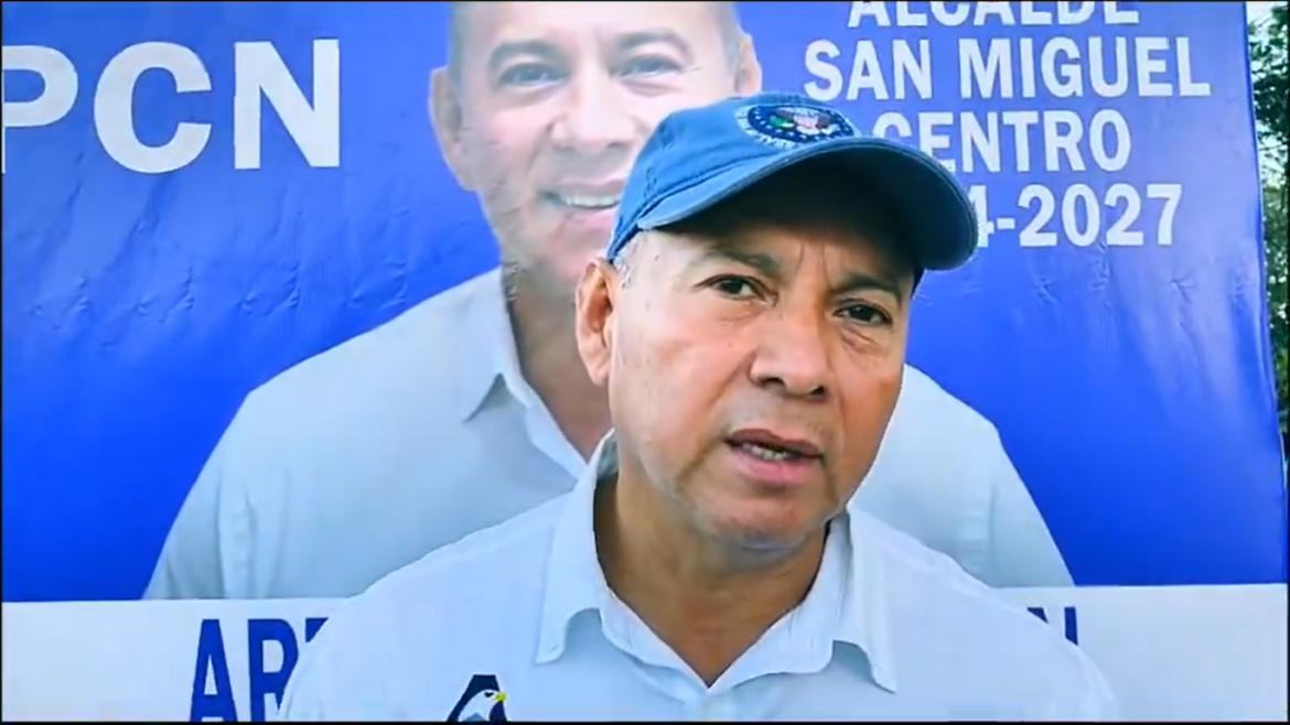 Arturo Castellón candidato a la Alcaldía de San Miguel asegura que ganará el próximo 3 de marzo, ante el descontento de la población contra la administración de Will Salgado