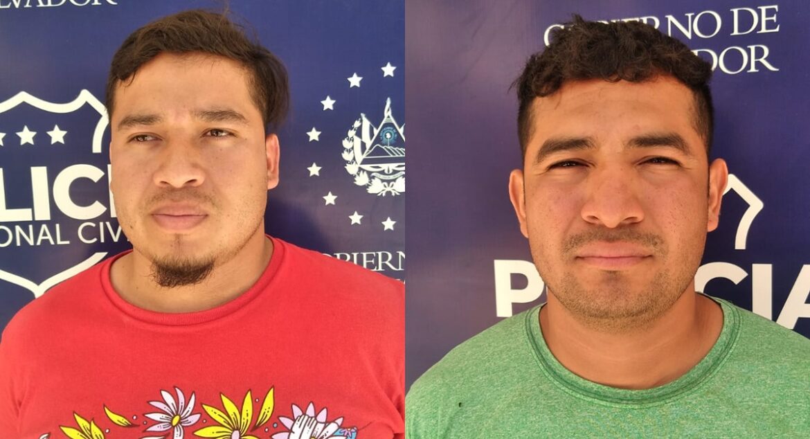 Capturan a dos sujetos de la pandilla 18 por cometer tres homicidios