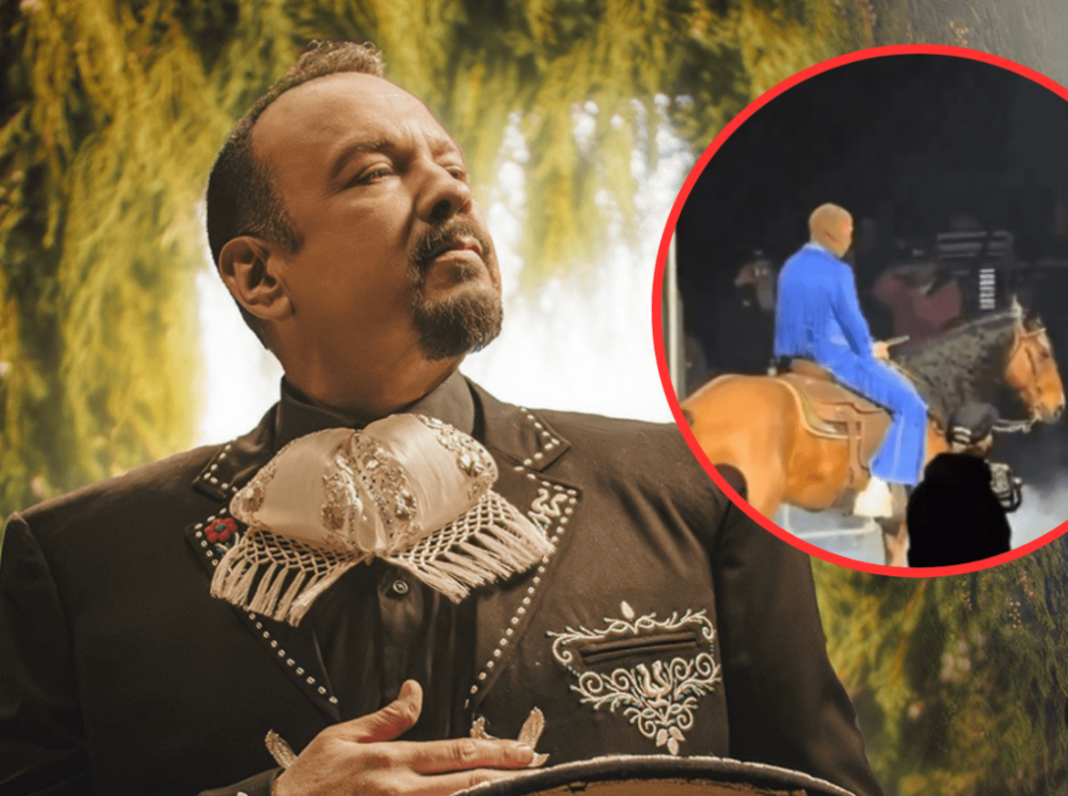 Pepe Aguilar se pronuncia contra Bad Bunny tras aparecer montando a caballo