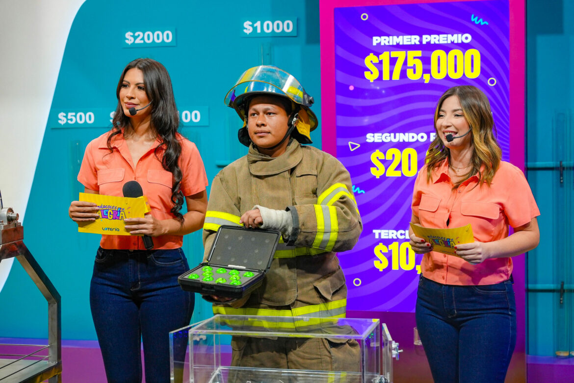 La Lotería dedica sorteo al Cuerpo de Bomberos