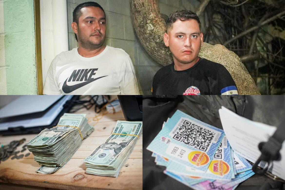 Detienen a dos colombianos acusados de lavado de dinero, tras allanamiento en su vivienda