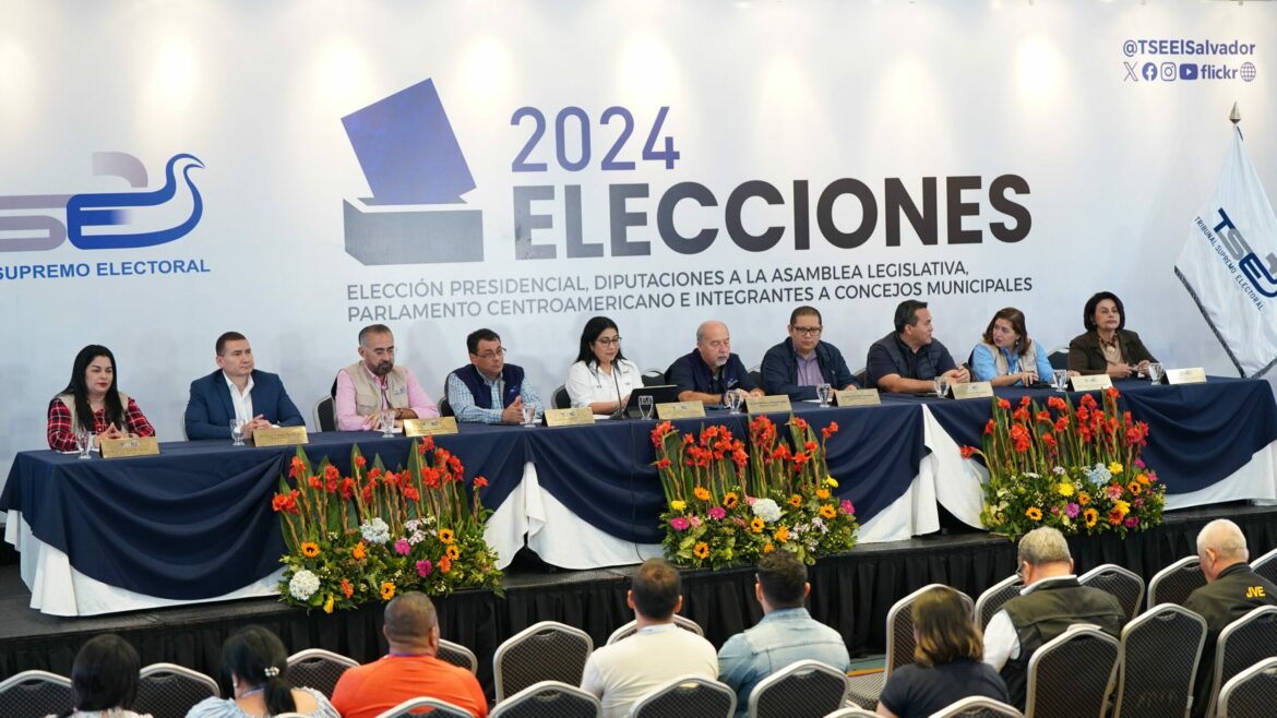 TSE presenta resultados de las elecciones municipales y del PARLACEN