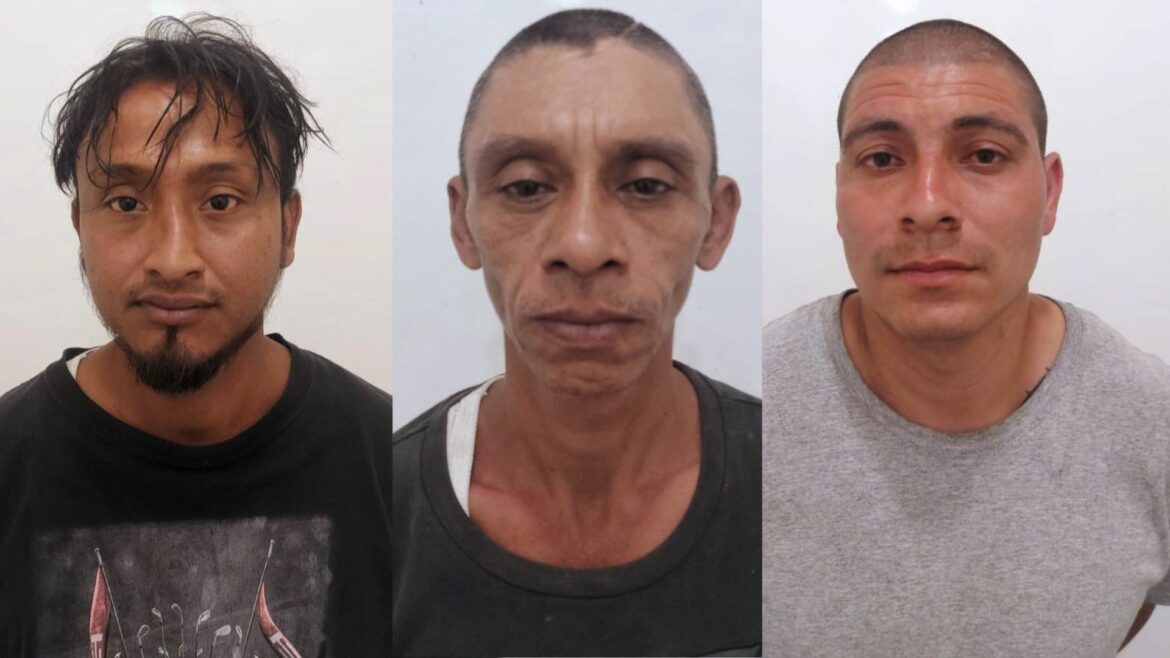 La PNC arrestó a tres «terroristas» en conjunto con la Interpol de Guatemala