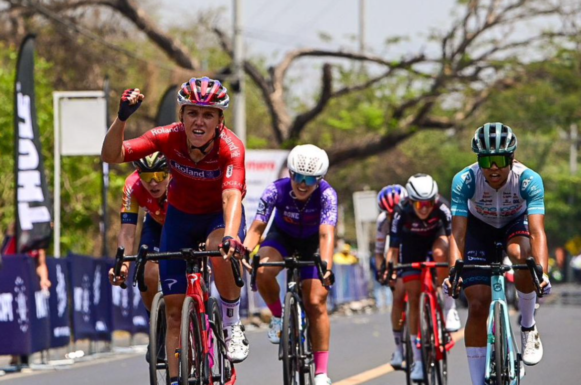 La ciclista de nacionalidad rusa, Tamara Dronova es la ganadora de la tercera etapa del Tour El Salvador 2024