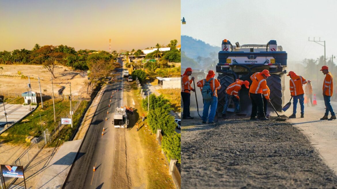 El MOP inició los trabajos de reconstrucción de la carretera entre Sensuntepeque e Ilobasco