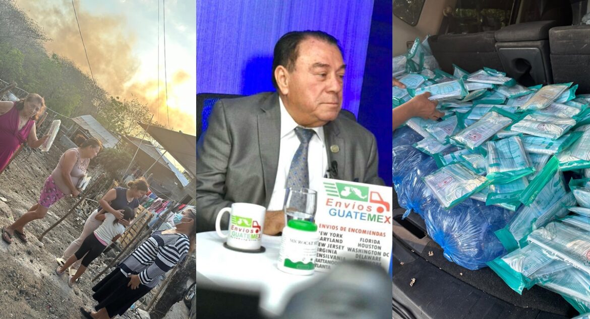 Diputado Carballo brinda apoyo a afectados por incendio en Uluzuapa, San Miguel