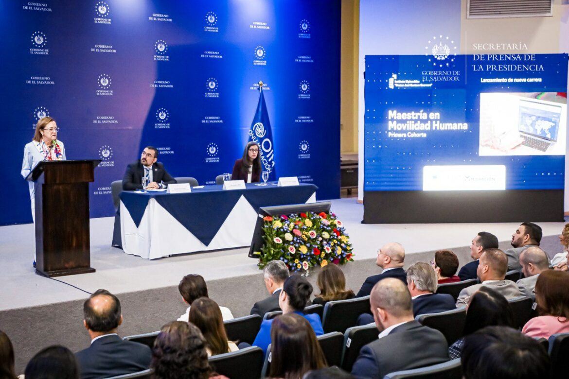 El gobierno de El Salvador a través de Cancillería presenta la Maestría en Movilidad Humana